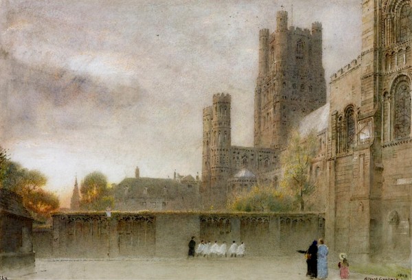 Ely Cathedral by Albert Goodwin